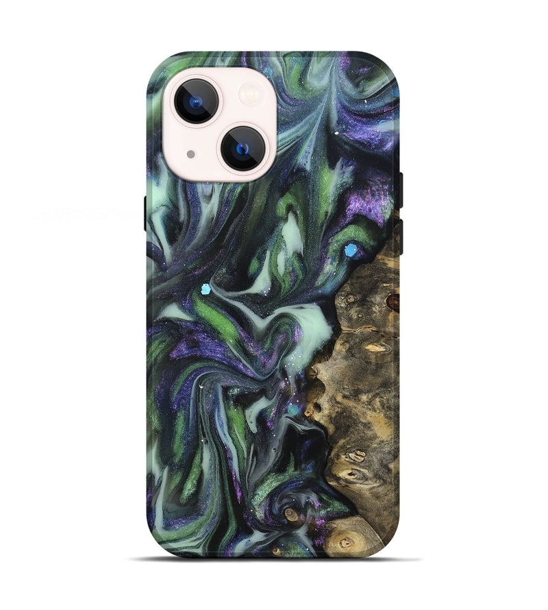 iPhone 13 Wood Live Edge Phone Case - Harmon (Cosmos, 825099)