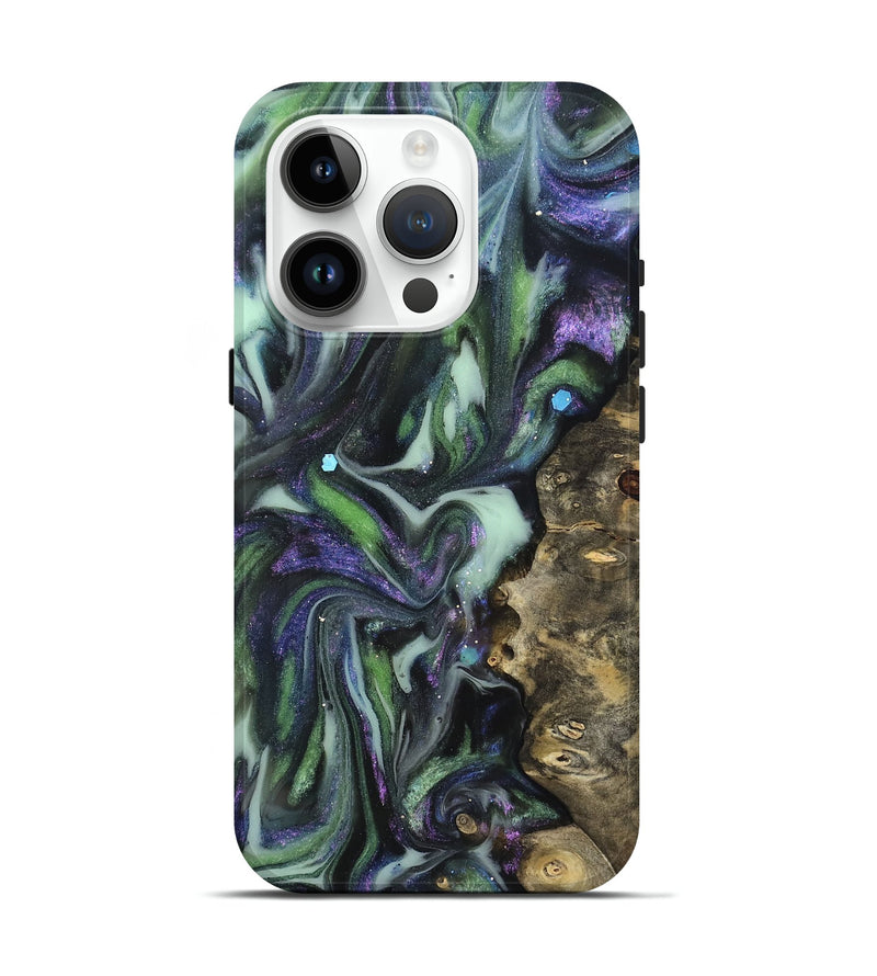 iPhone 15 Pro Wood Live Edge Phone Case - Harmon (Cosmos, 825099)