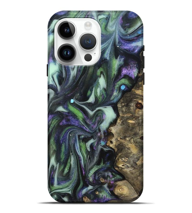 iPhone 15 Pro Max Wood Live Edge Phone Case - Harmon (Cosmos, 825099)