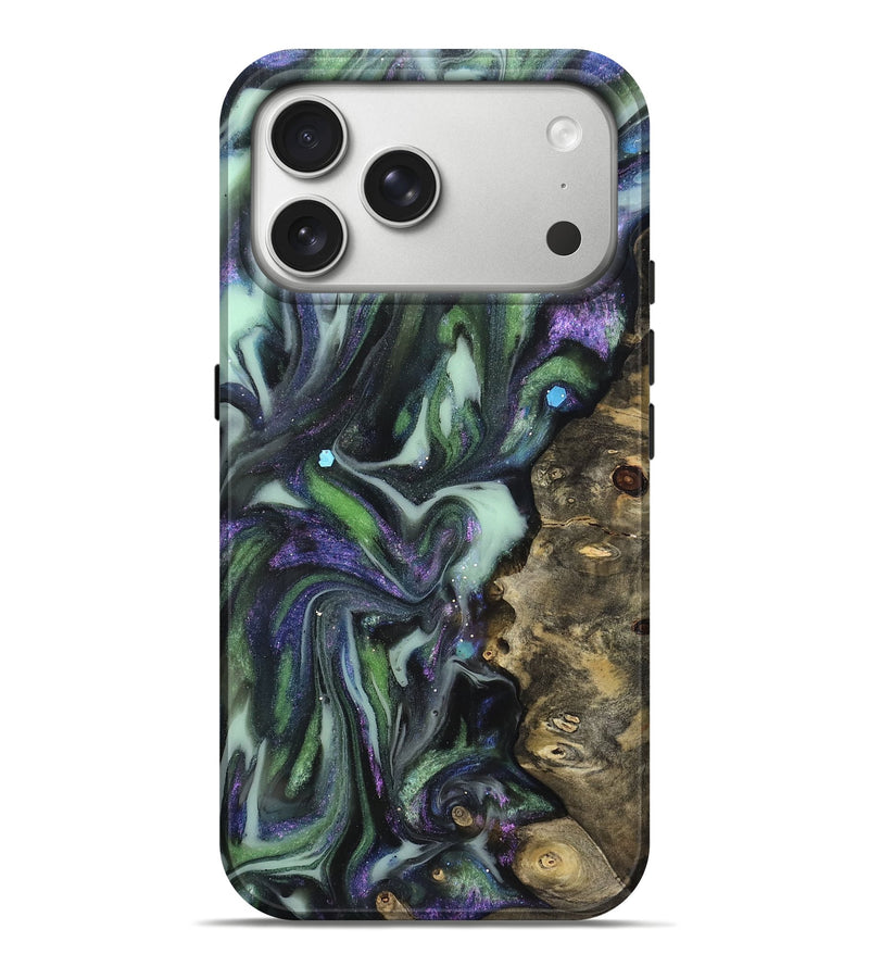 iPhone 17 Pro Max Wood Live Edge Phone Case - Harmon (Cosmos, 825099)