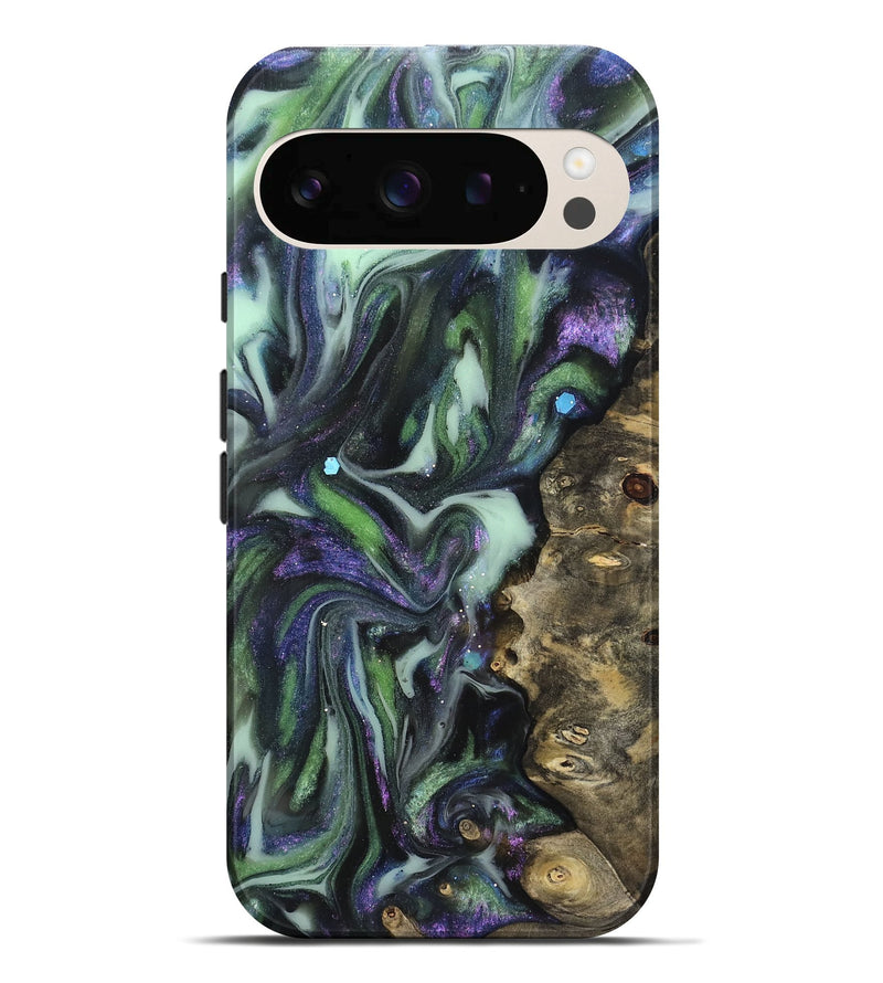 Pixel 10 Pro XL Wood Live Edge Phone Case - Harmon (Cosmos, 825099)