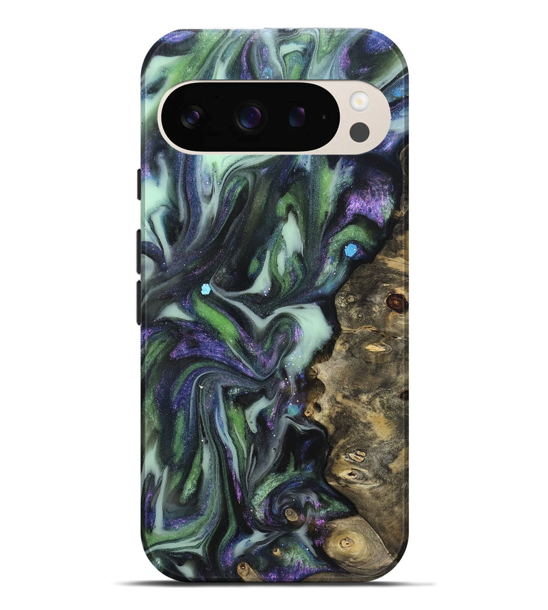 Pixel 9 Pro XL Wood Live Edge Phone Case - Harmon (Cosmos, 825099)