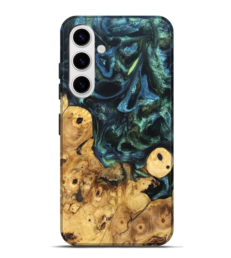Galaxy S25 Plus Wood Live Edge Phone Case - Mahlon (Cosmos, 825110)