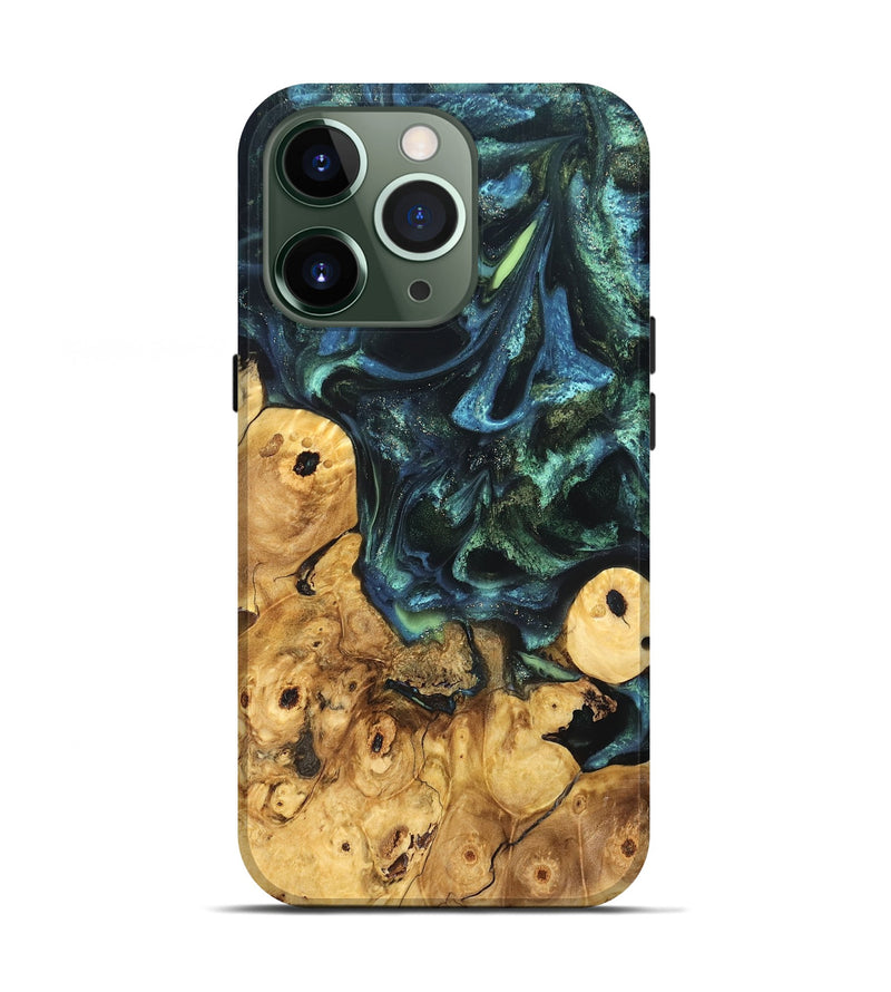 iPhone 13 Pro Wood Live Edge Phone Case - Mahlon (Cosmos, 825110)
