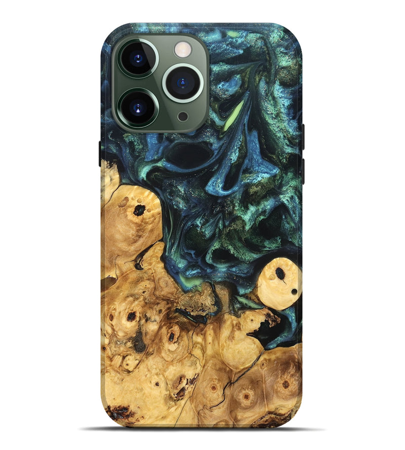 iPhone 13 Pro Max Wood Live Edge Phone Case - Mahlon (Cosmos, 825110)