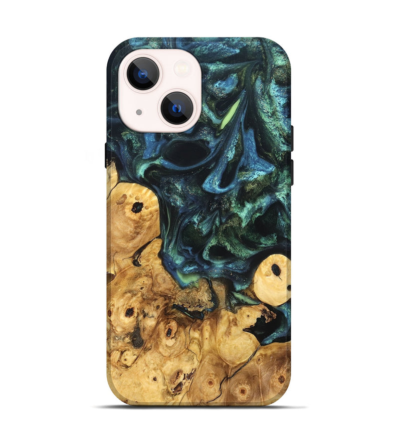 iPhone 14 Wood Live Edge Phone Case - Mahlon (Cosmos, 825110)