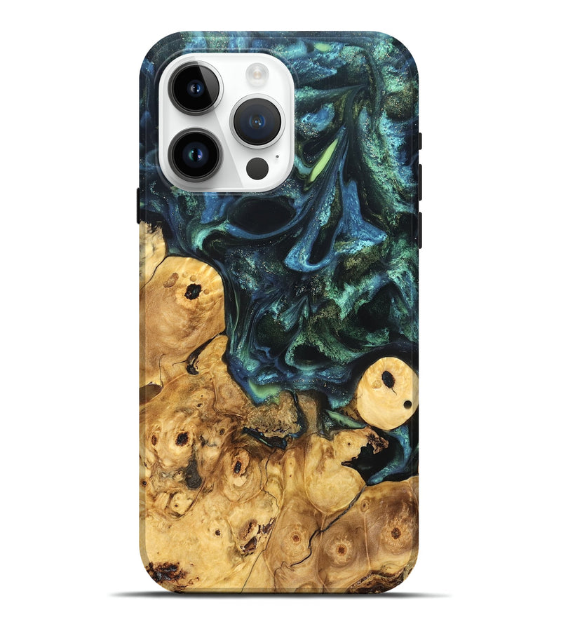 iPhone 15 Pro Max Wood Live Edge Phone Case - Mahlon (Cosmos, 825110)