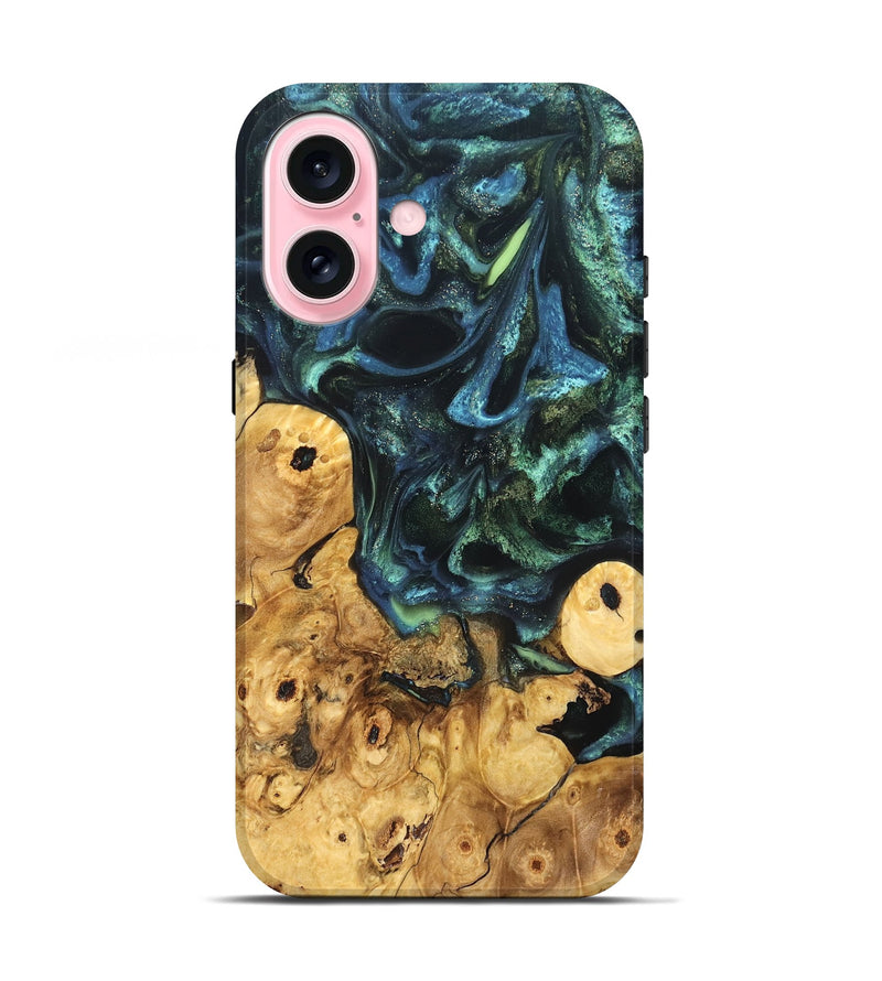 iPhone 17 Wood Live Edge Phone Case - Mahlon (Cosmos, 825110)