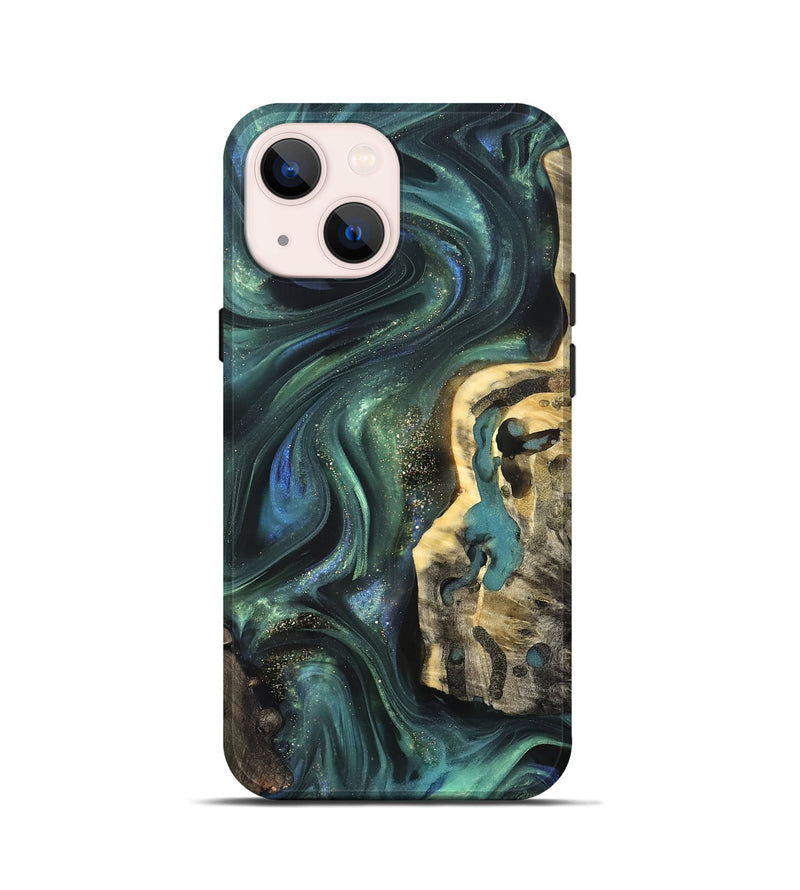 iPhone 13 mini Wood Live Edge Phone Case - Ernesto (Cosmos, 825113)