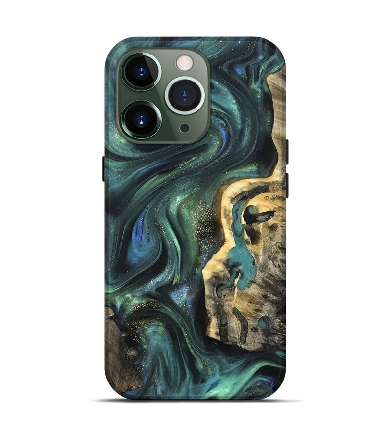 iPhone 13 Pro Wood Live Edge Phone Case - Ernesto (Cosmos, 825113)