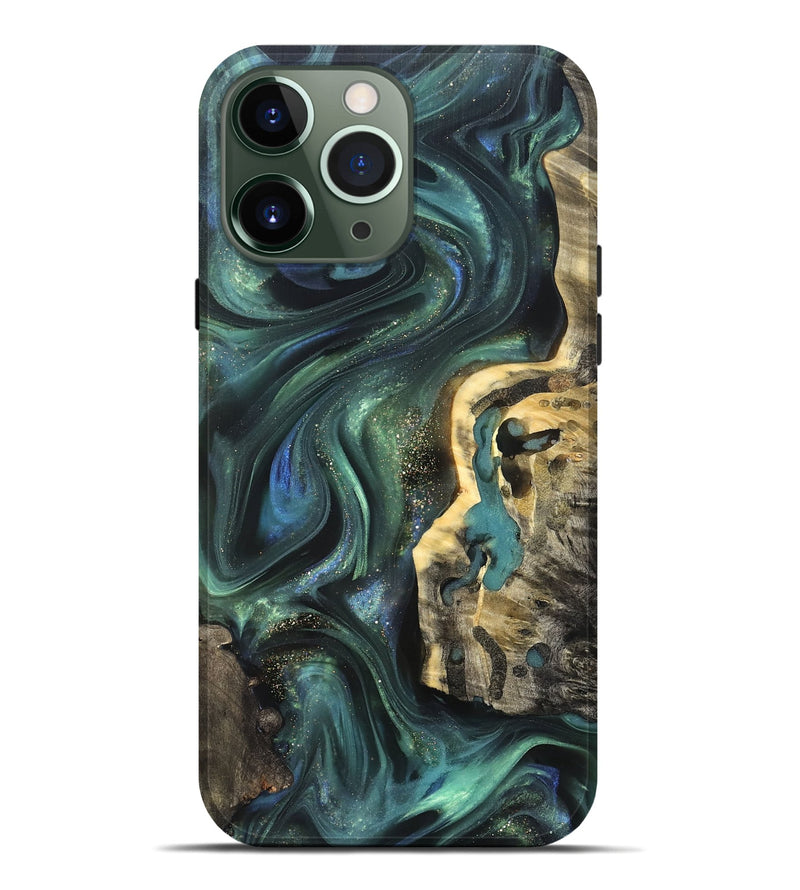 iPhone 13 Pro Max Wood Live Edge Phone Case - Ernesto (Cosmos, 825113)