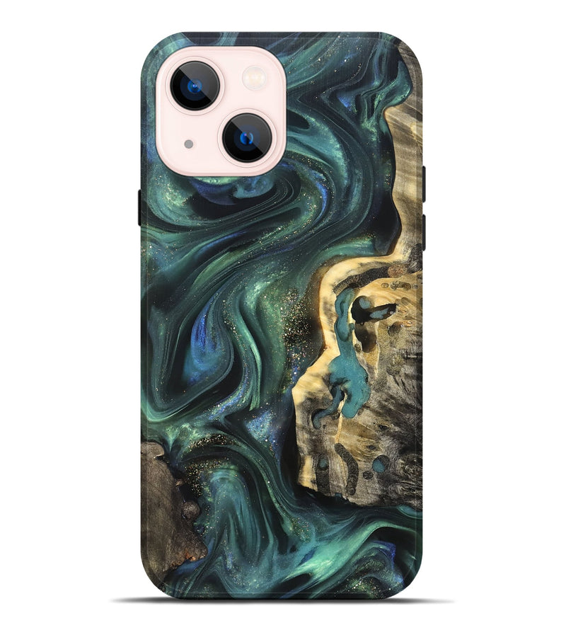 iPhone 14 Plus Wood Live Edge Phone Case - Ernesto (Cosmos, 825113)