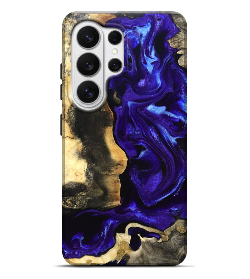 Galaxy S26 Ultra Wood Live Edge Phone Case - Jayden (Purple, 825115)