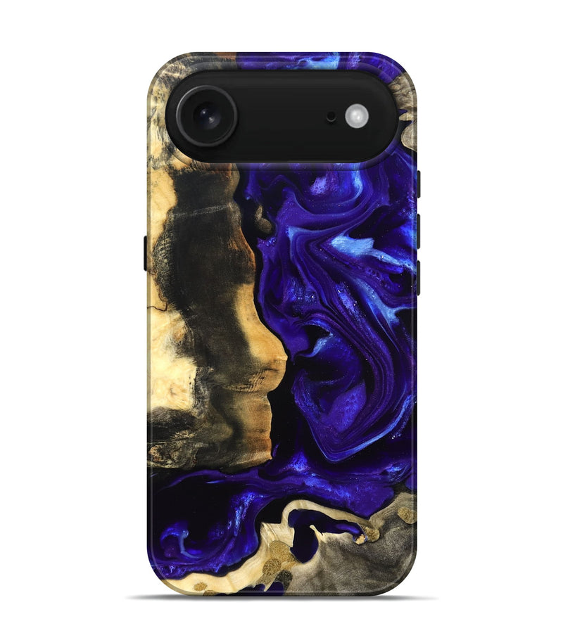 iPhone 17 Air Wood Live Edge Phone Case - Jayden (Purple, 825115)
