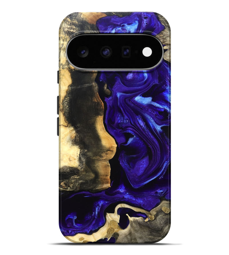 Pixel 11 Pro XL Wood Live Edge Phone Case - Jayden (Purple, 825115)
