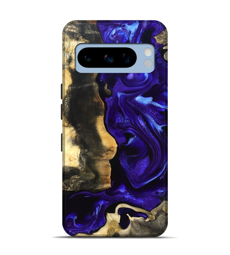 Pixel 8 Pro Wood Live Edge Phone Case - Jayden (Purple, 825115)