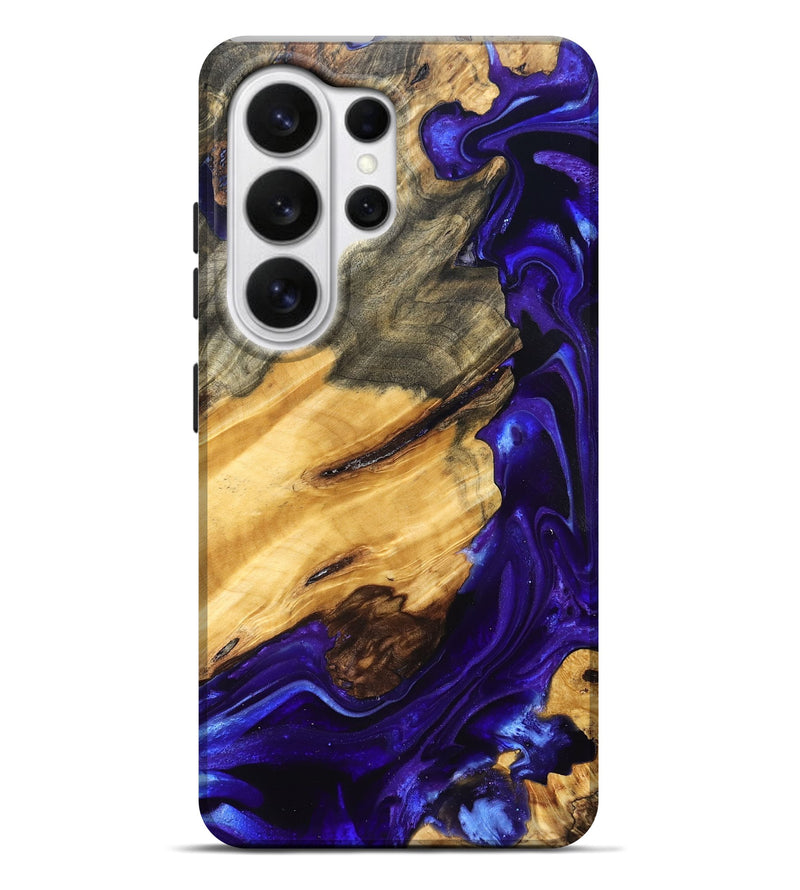 Galaxy S26 Ultra Wood Live Edge Phone Case - Herbert (Purple, 825120)