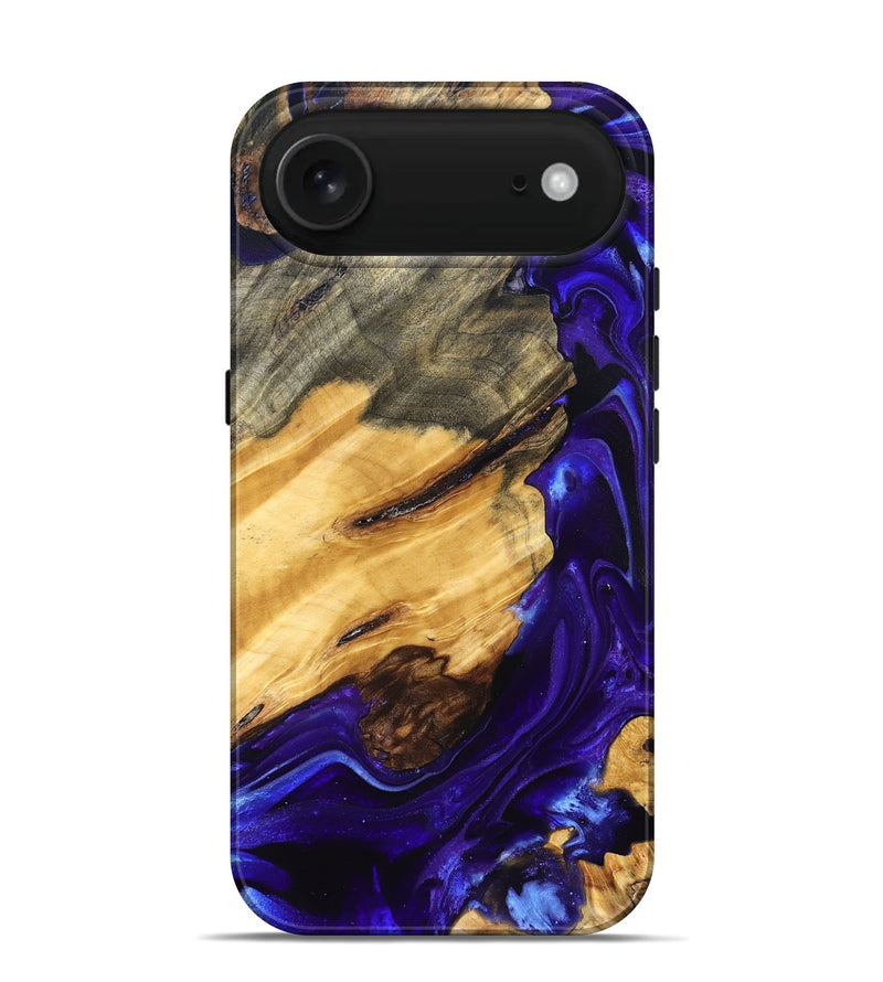 iPhone 17 Air Wood Live Edge Phone Case - Herbert (Purple, 825120)