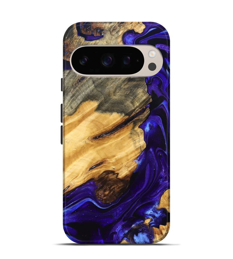 Pixel 10 Wood Live Edge Phone Case - Herbert (Purple, 825120)