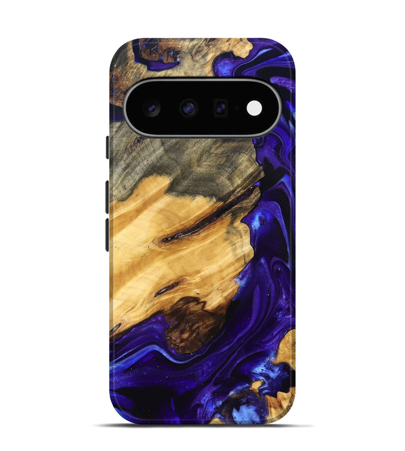 Pixel 11 Wood Live Edge Phone Case - Herbert (Purple, 825120)