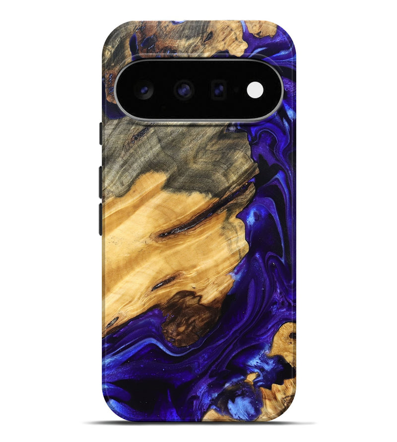 Pixel 11 Pro XL Wood Live Edge Phone Case - Herbert (Purple, 825120)