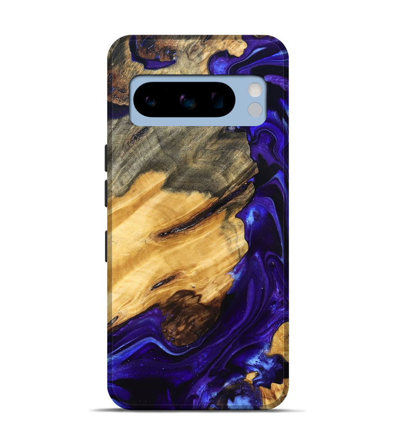 Pixel 8 Pro Wood Live Edge Phone Case - Herbert (Purple, 825120)