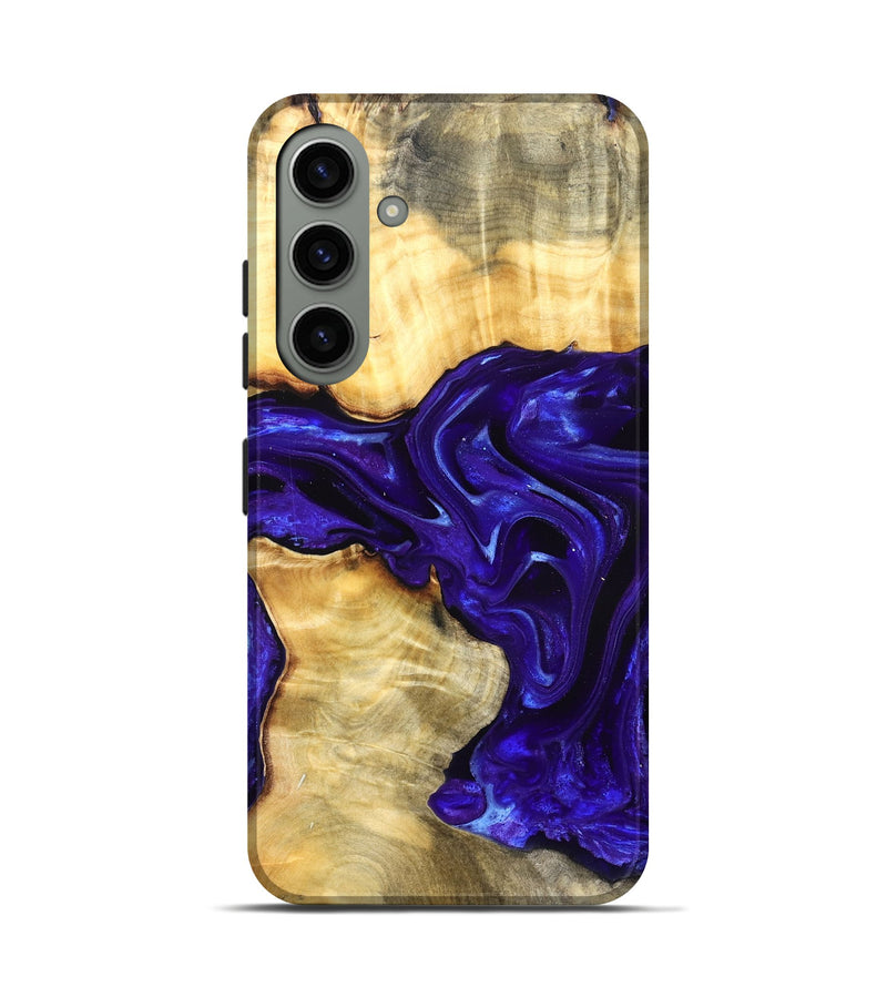 Galaxy S24 Wood Live Edge Phone Case - Rosetta (Purple, 825125)
