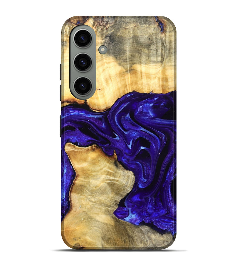 Galaxy S24 Plus Wood Live Edge Phone Case - Rosetta (Purple, 825125)