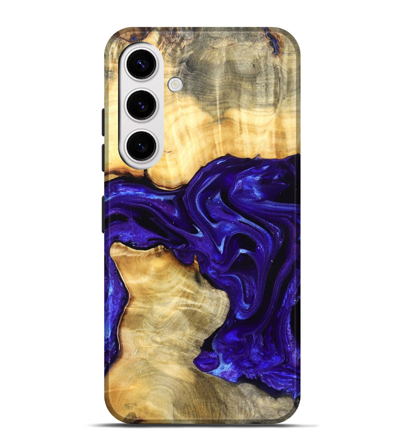 Galaxy S25 Plus Wood Live Edge Phone Case - Rosetta (Purple, 825125)