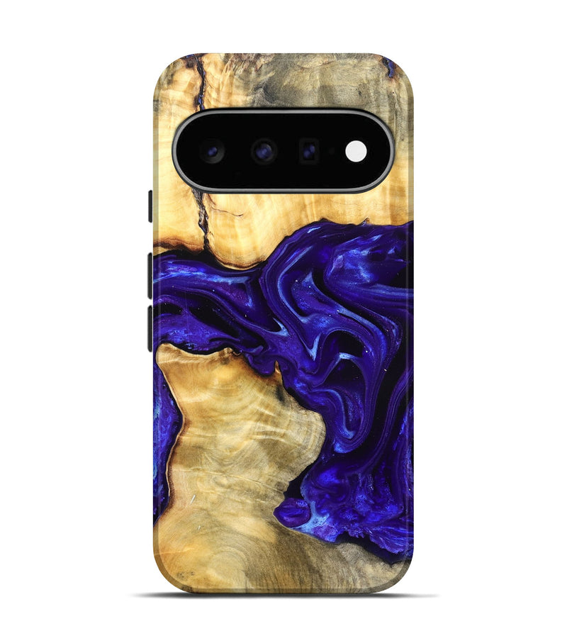 Pixel 11 Wood Live Edge Phone Case - Rosetta (Purple, 825125)