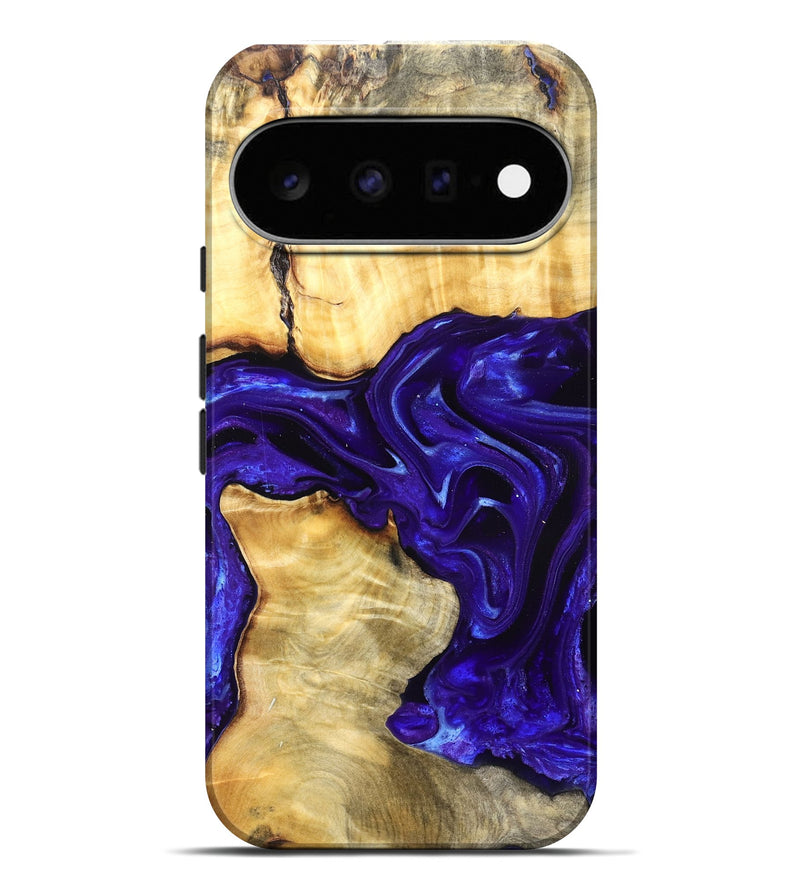 Pixel 11 Pro XL Wood Live Edge Phone Case - Rosetta (Purple, 825125)