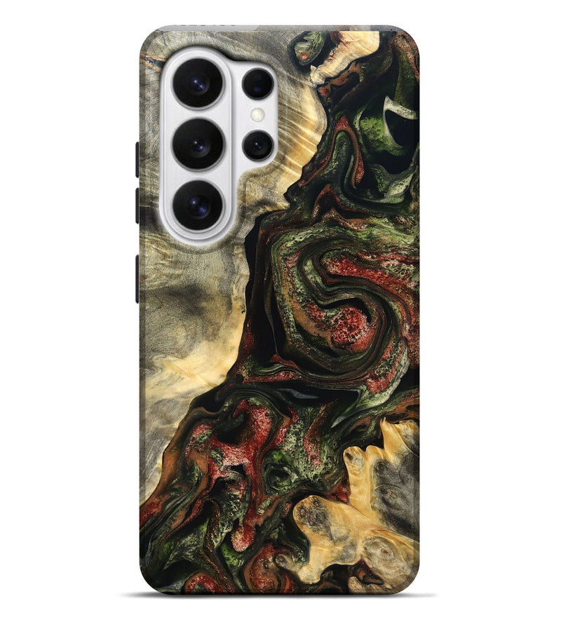 Galaxy S26 Ultra Wood Live Edge Phone Case - Rosario (Red, 825130)