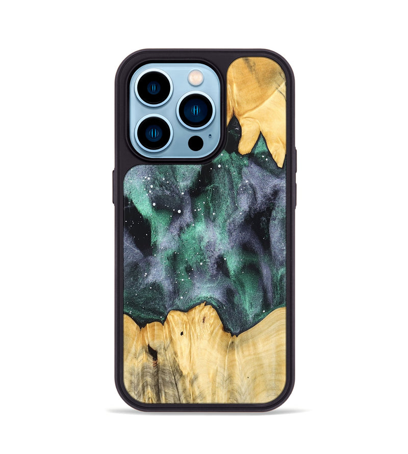 iPhone 14 Pro Wood Phone Case - Lenore (Cosmos, 825135)