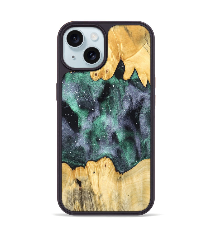 iPhone 15 Wood Phone Case - Lenore (Cosmos, 825135)