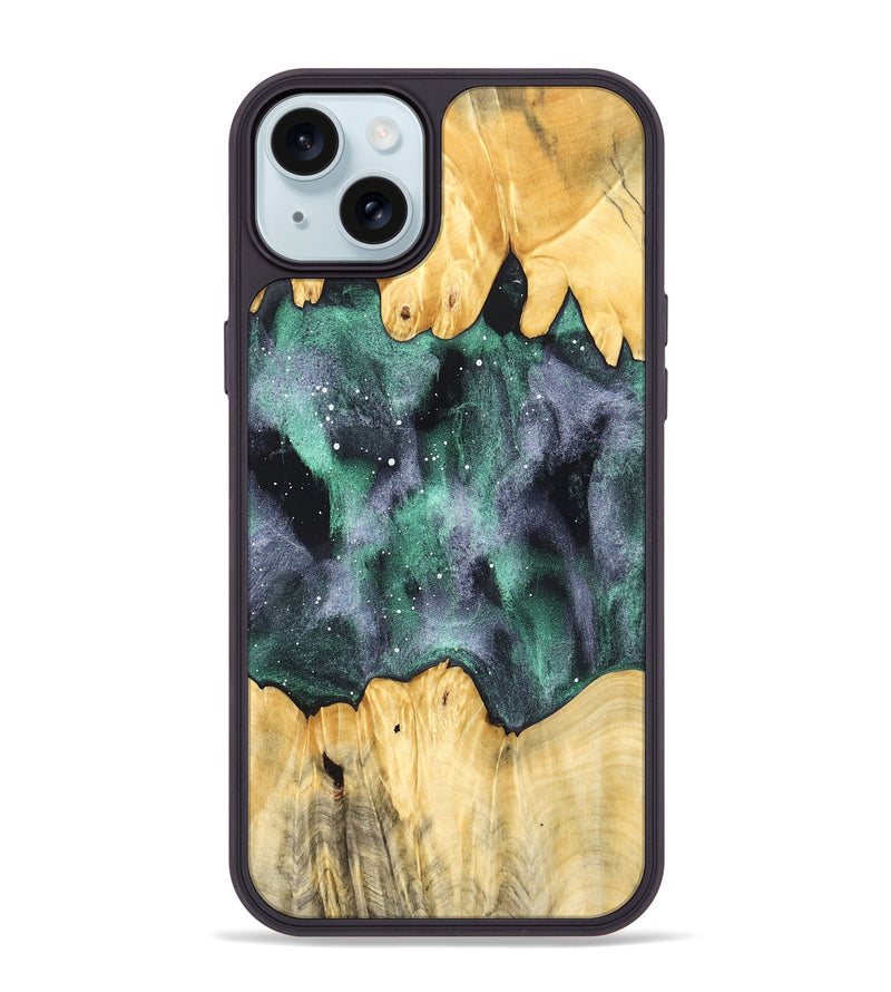 iPhone 15 Plus Wood Phone Case - Lenore (Cosmos, 825135)