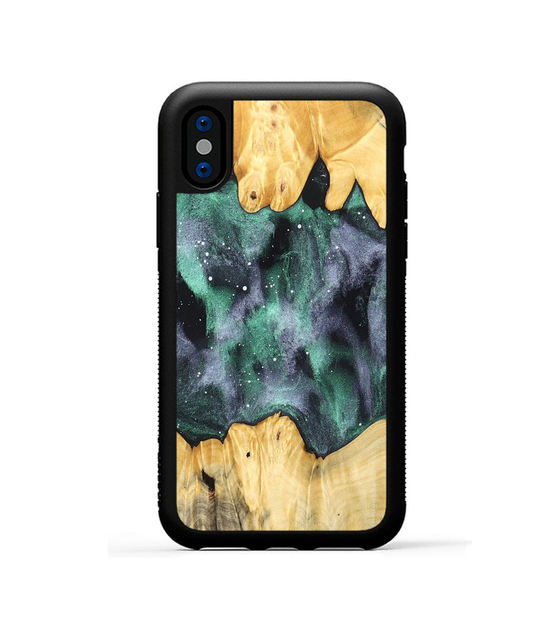 iPhone Xs Wood Phone Case - Lenore (Cosmos, 825135)