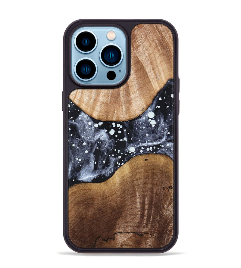 iPhone 14 Pro Max Wood Phone Case - Dariel (Cosmos, 825138)