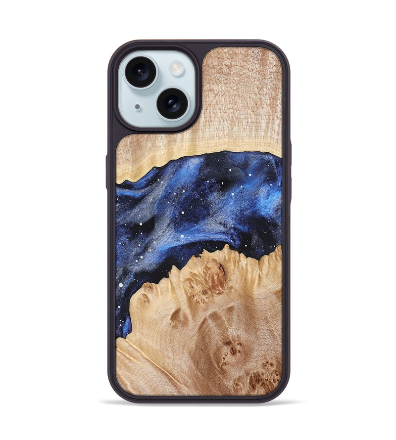 iPhone 15 Wood Phone Case - Roni (Cosmos, 825142)