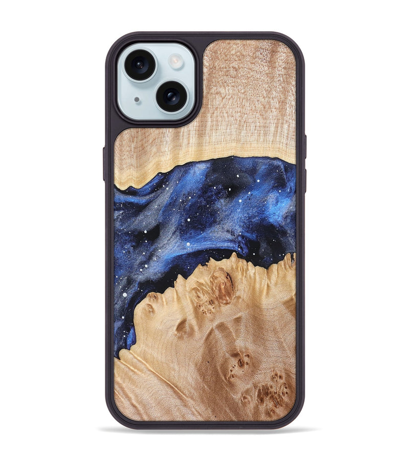 iPhone 15 Plus Wood Phone Case - Roni (Cosmos, 825142)