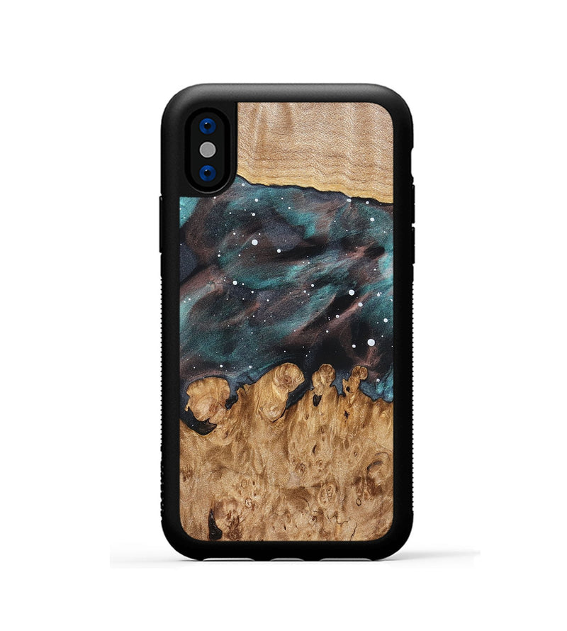 iPhone Xs Wood Phone Case - Melvin (Cosmos, 825143)