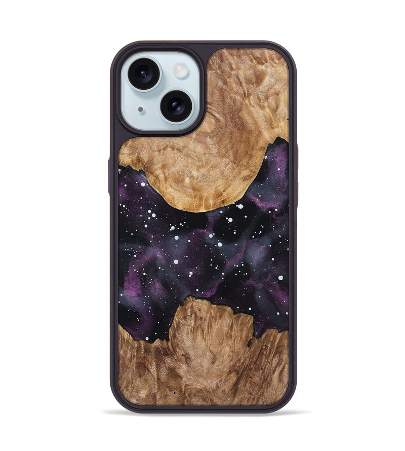 iPhone 15 Wood Phone Case - Mariel (Cosmos, 825150)