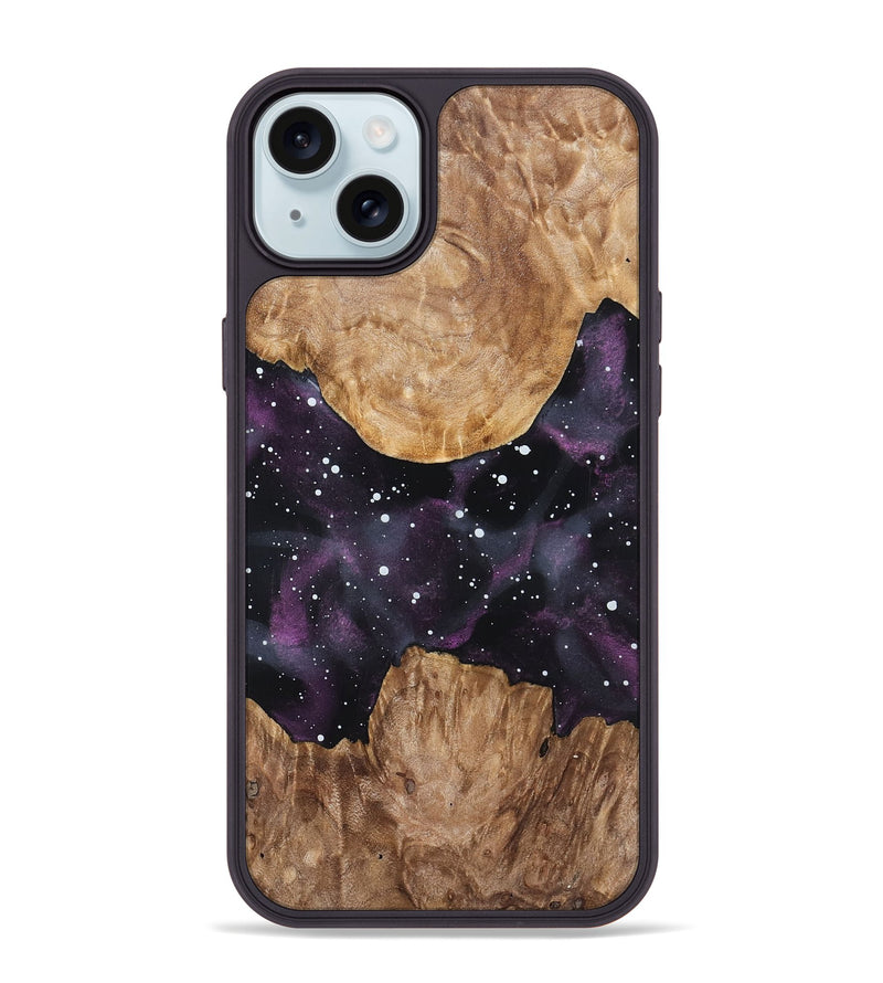 iPhone 15 Plus Wood Phone Case - Mariel (Cosmos, 825150)