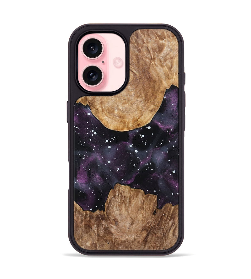 iPhone 16 Wood Phone Case - Mariel (Cosmos, 825150)