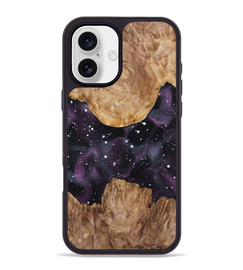 iPhone 16 Plus Wood Phone Case - Mariel (Cosmos, 825150)