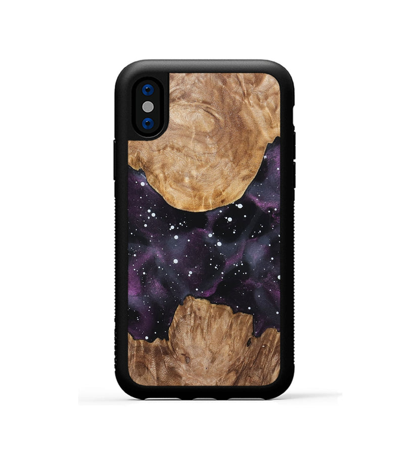 iPhone Xs Wood Phone Case - Mariel (Cosmos, 825150)