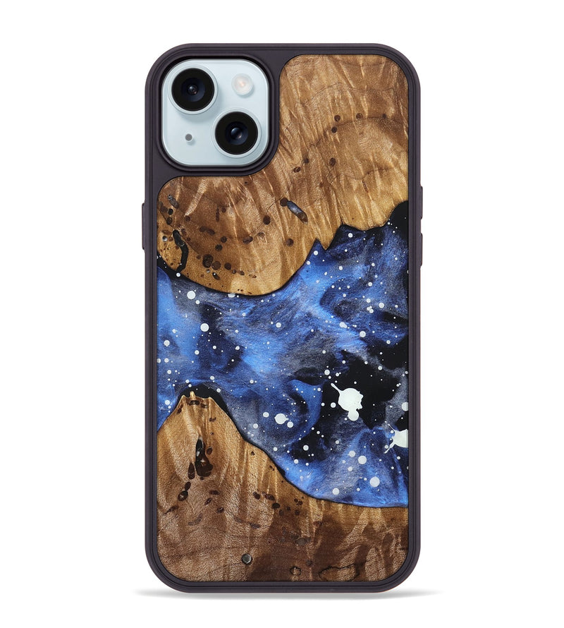 iPhone 15 Plus Wood Phone Case - Bertha (Cosmos, 825151)