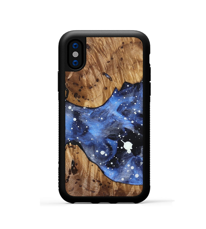 iPhone Xs Wood Phone Case - Bertha (Cosmos, 825151)