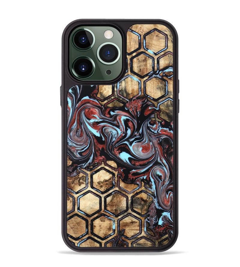 iPhone 13 Pro Max Wood Phone Case - Rowena (Pattern, 825157)