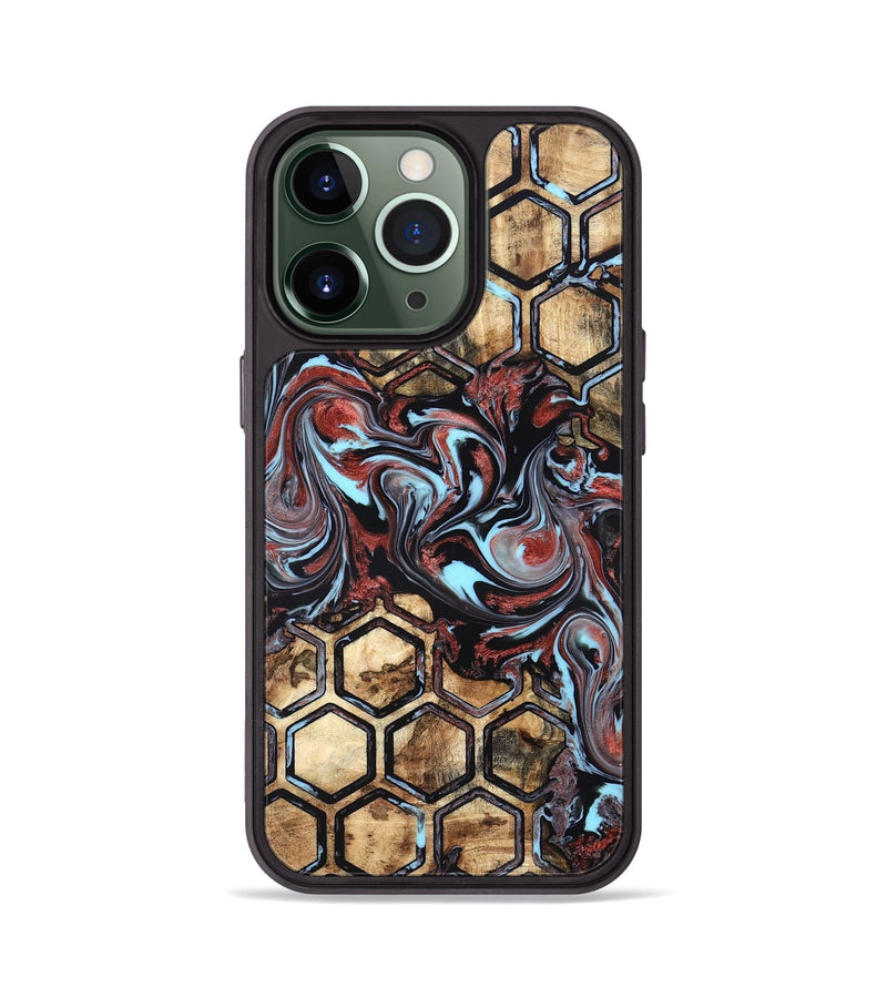 iPhone 13 Pro Wood Phone Case - Rowena (Pattern, 825157)