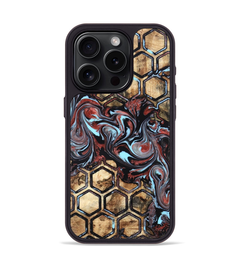 iPhone 15 Pro Wood Phone Case - Rowena (Pattern, 825157)
